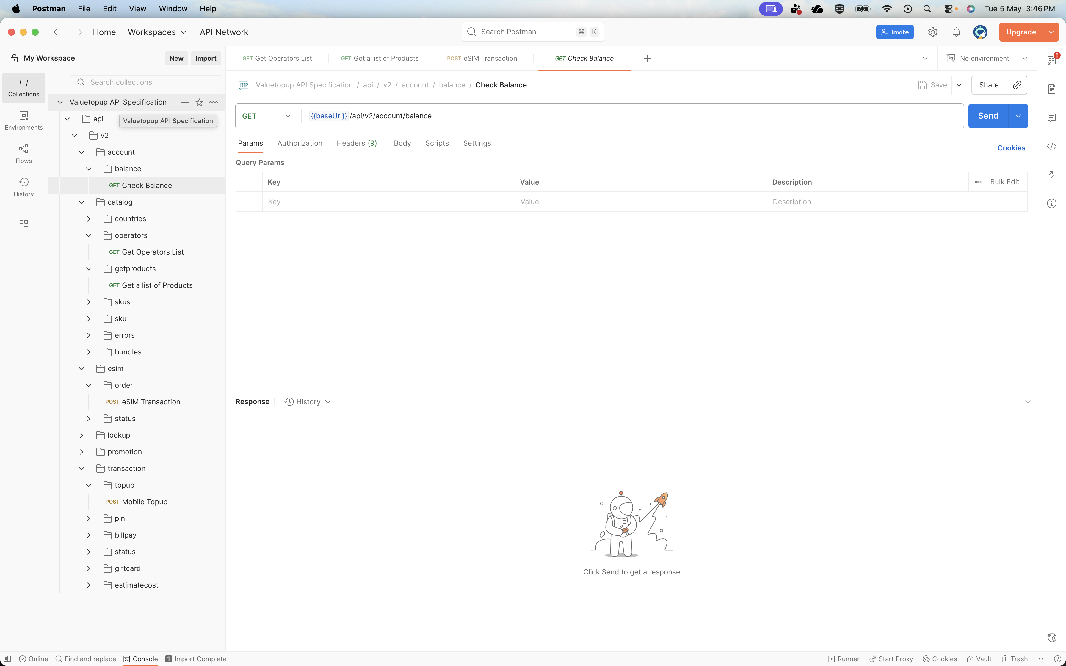 Postman Configuration